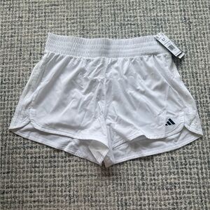 adidas White Women's Athletic Shorts